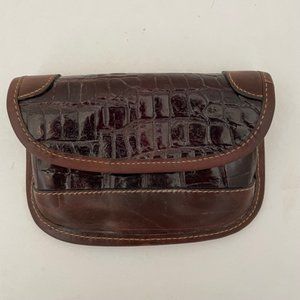 Vintage Joan & David Brown Leather Belt Bag